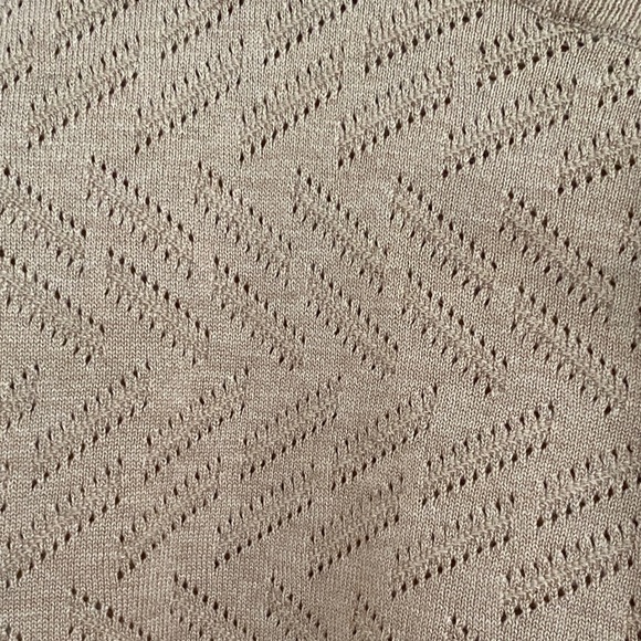 Cyrus Textured Tan Sweater - Picture 8 of 10